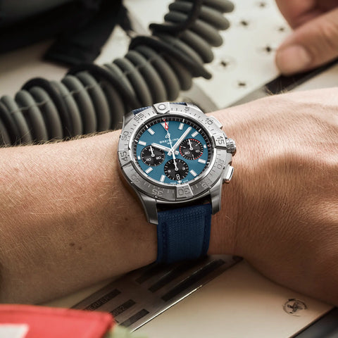 BREITLING AB0147101C1X1 Chronograph Sapphire Crystal Automatic Movement 100m Water Resistant Elegant Design