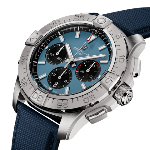 BREITLING AB0147101C1X1 Chronograph Sapphire Crystal Automatic Movement 100m Water Resistant Elegant Design