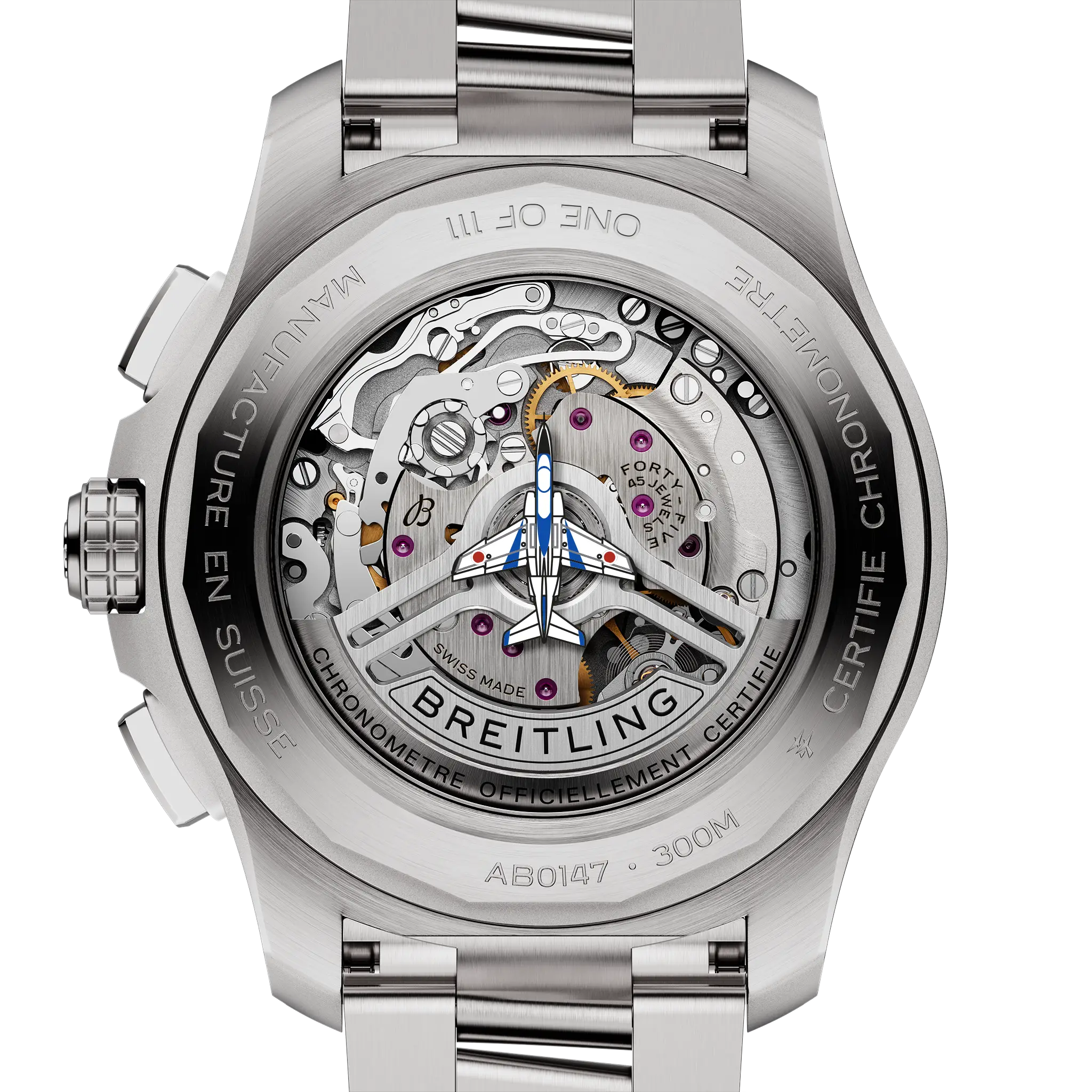 Breitling AB01471A1C1A1 Watch - B01 Watch Japan Official (Image 4)