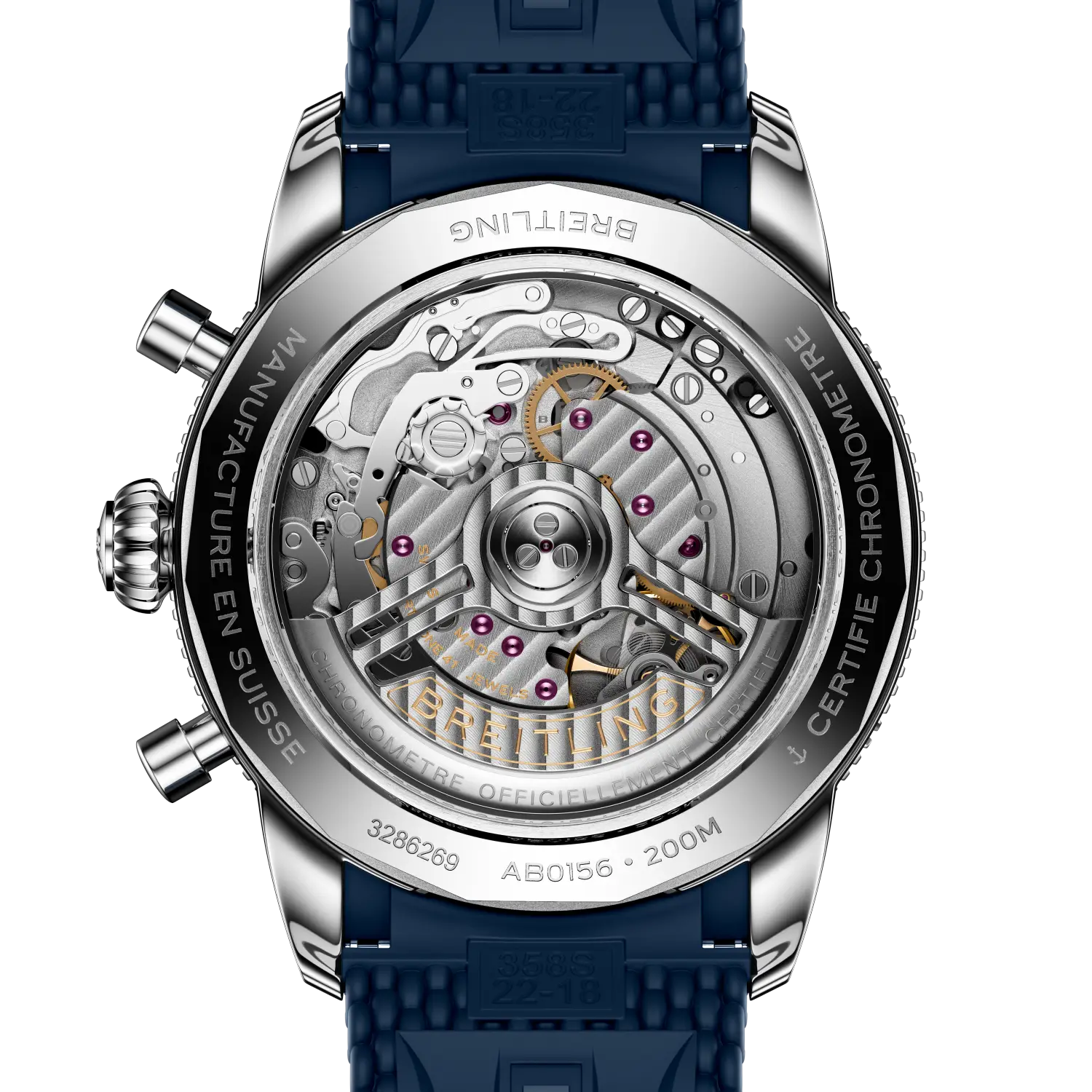 Breitling AB0156161C1S1 Watch - B01 Watch Japan Official (Image 4)