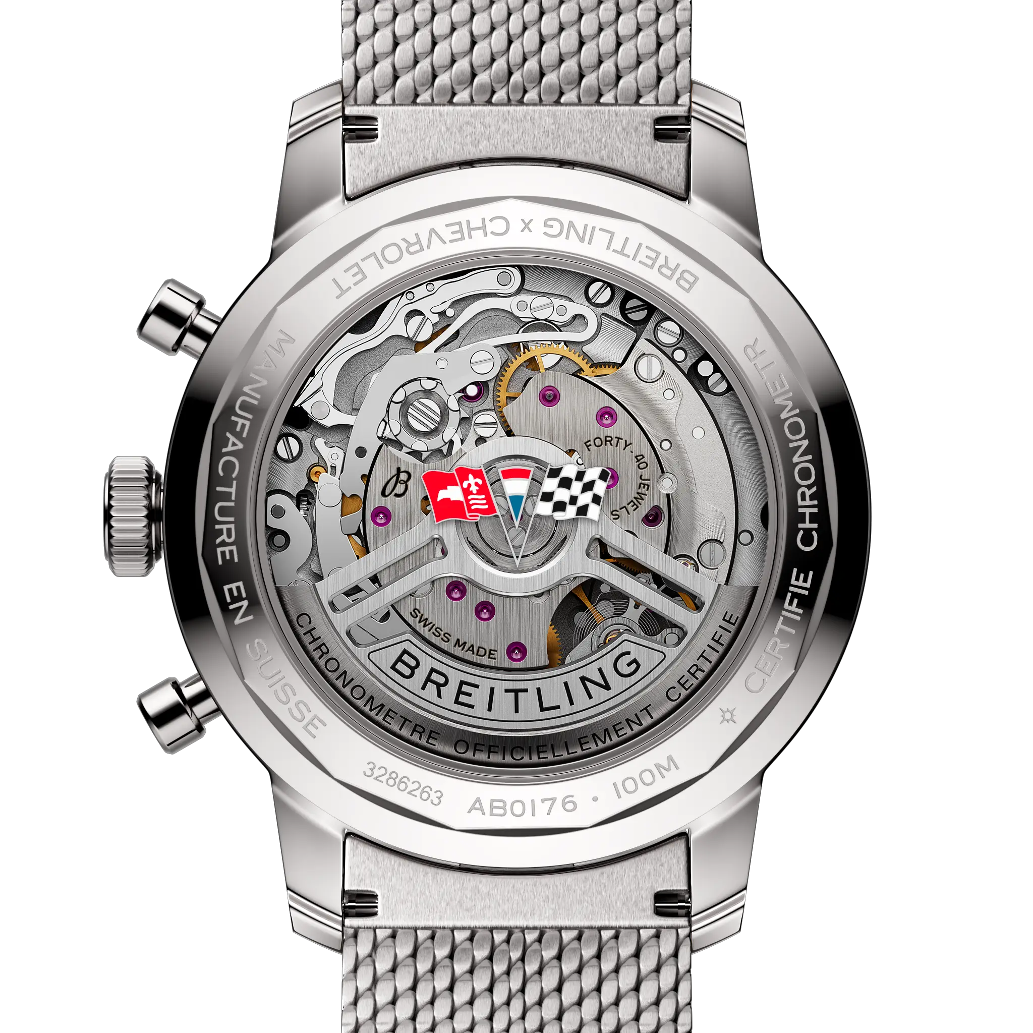 Breitling AB01761A1K1A1 Watch - B01 Watch Japan Official (Image 4)