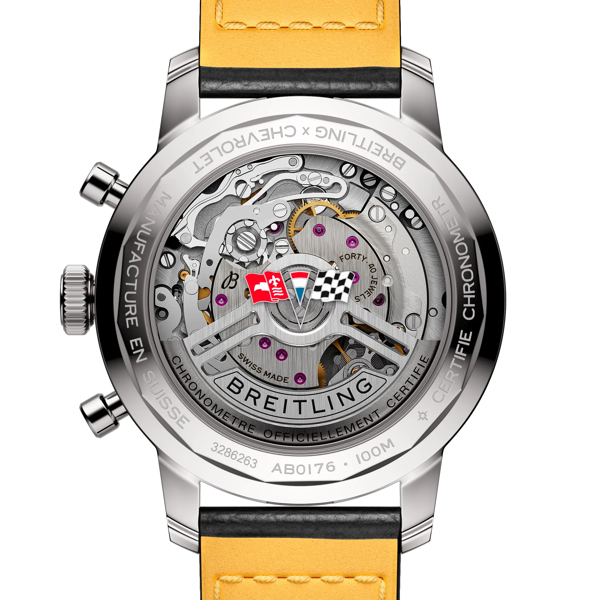 Breitling AB01761A1K1X1 Watch - B01 Watch Japan Official (Image 4)