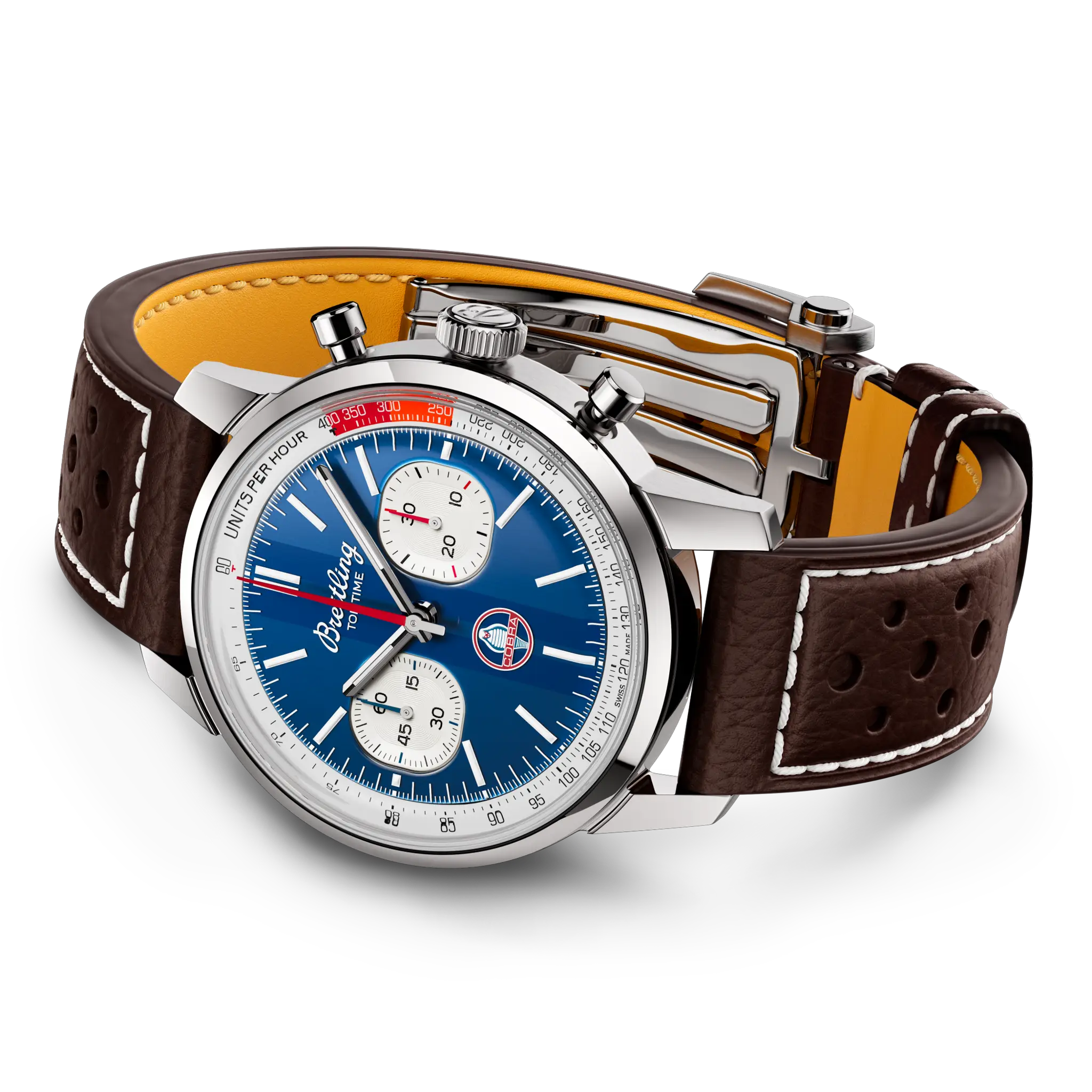 Breitling AB01763A1C1X1 Watch - Chronograph Automatic Swiss Movement Stainless Steel Case Black Dial (Image 3)