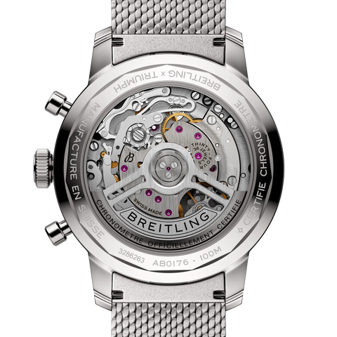 Breitling AB01764A1C1A1 Watch - B01 Watch Japan Official (Image 4)
