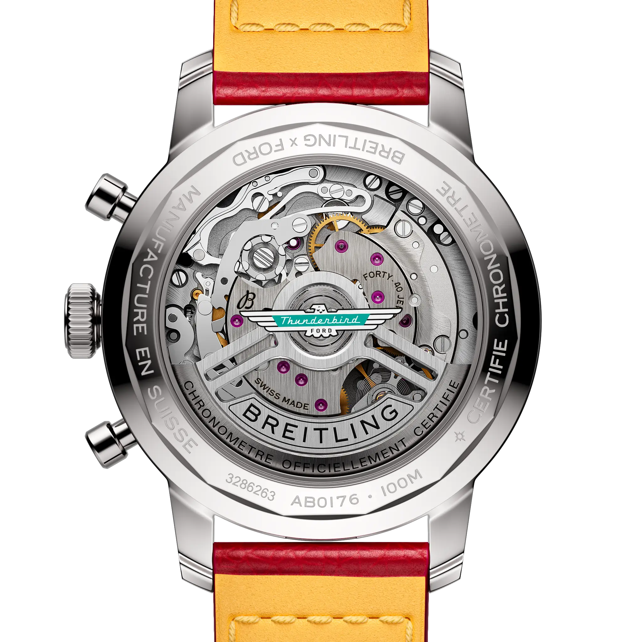 Breitling AB01766A1A1X1 Watch - B01 Watch Japan Official (Image 4)