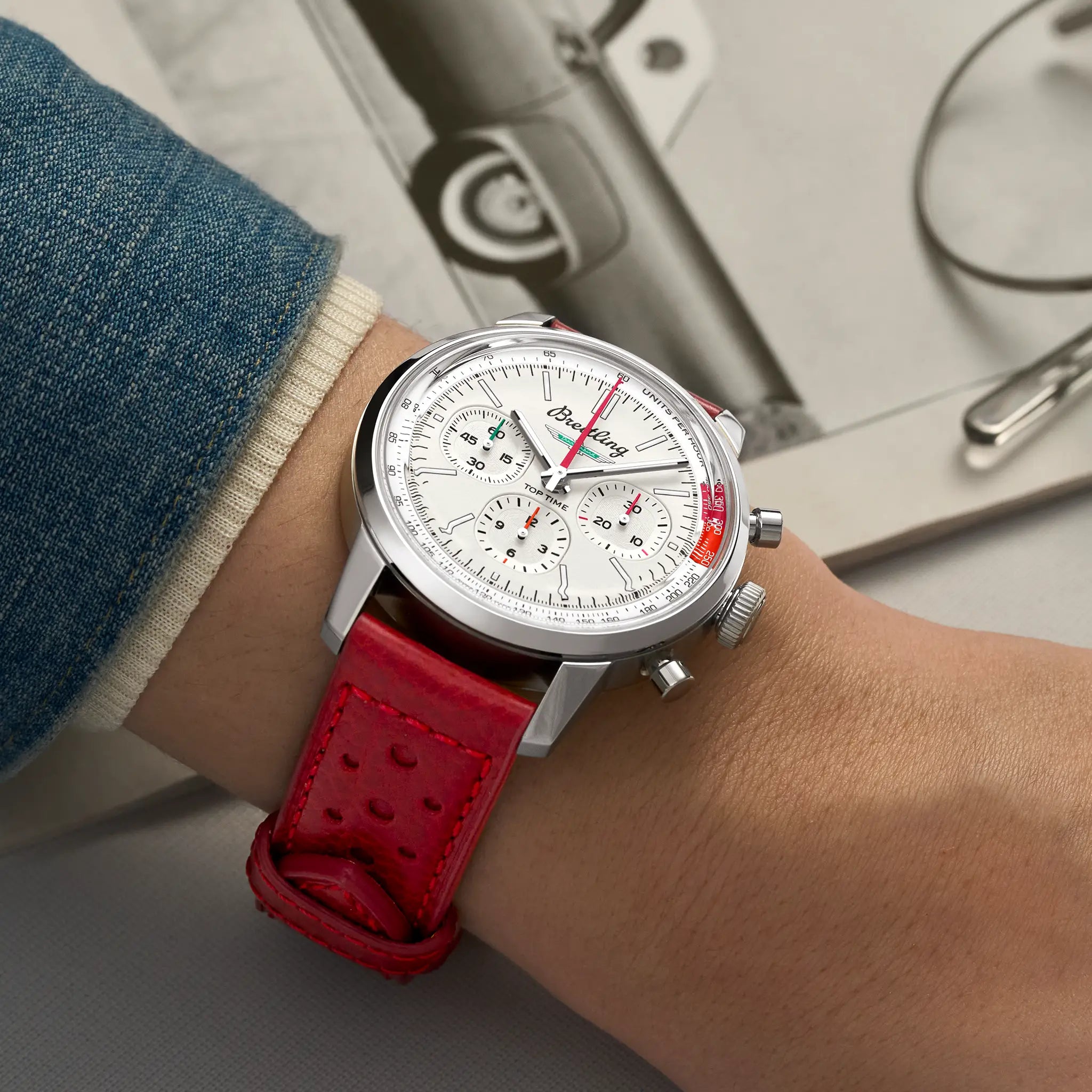 Breitling AB01766A1A1X1 Watch - B01 Watch Japan Official (Image 5)