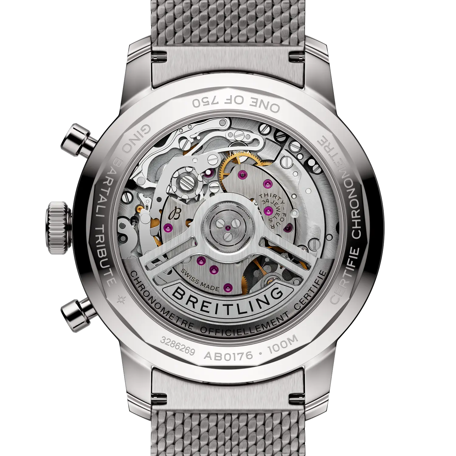 Breitling AB01767A1C1A1 Watch - B01 Watch Japan Official (Image 4)