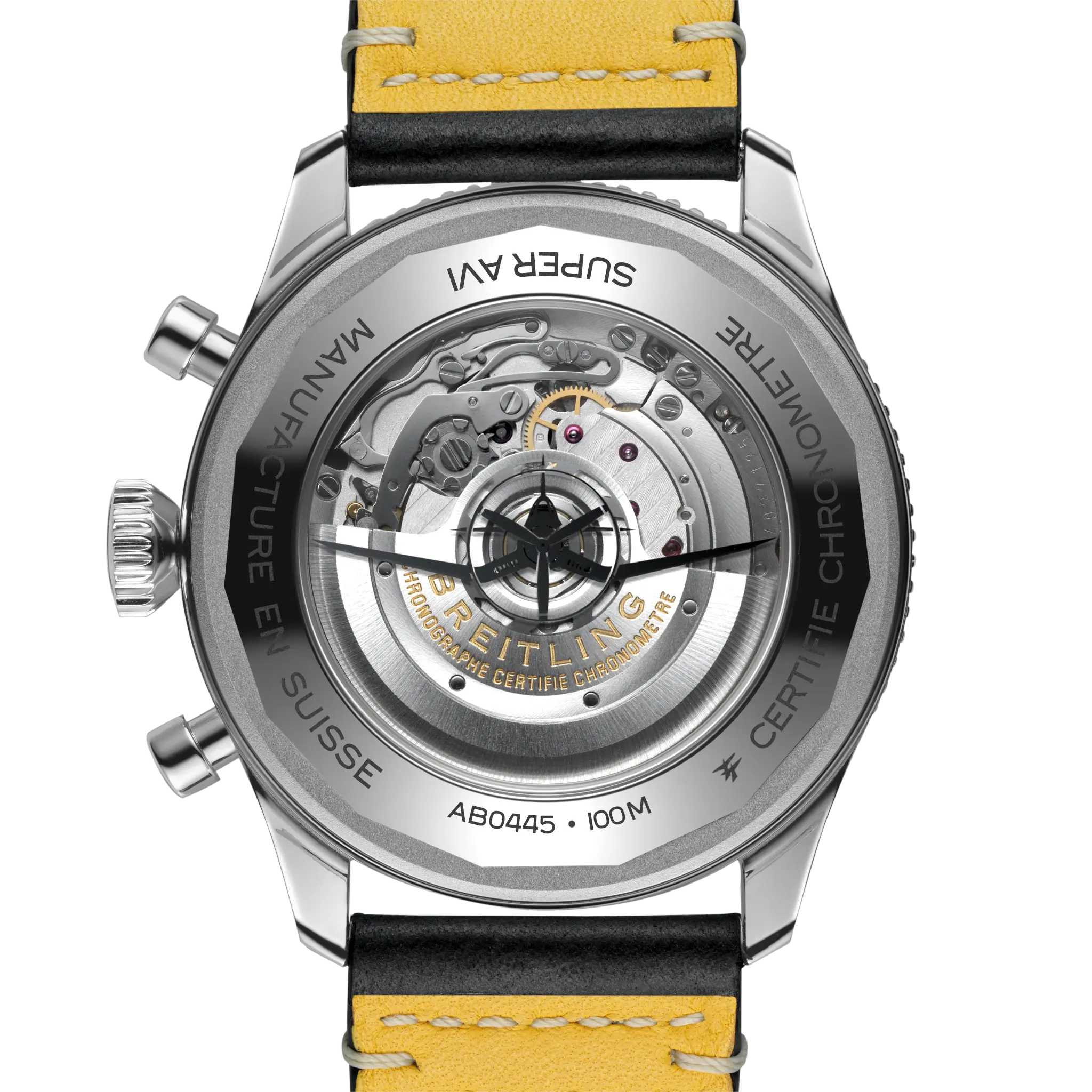 Breitling AB04451A1C1X1 Watch - B04 GMT 46 F4U Watch Japan Official (Image 4)