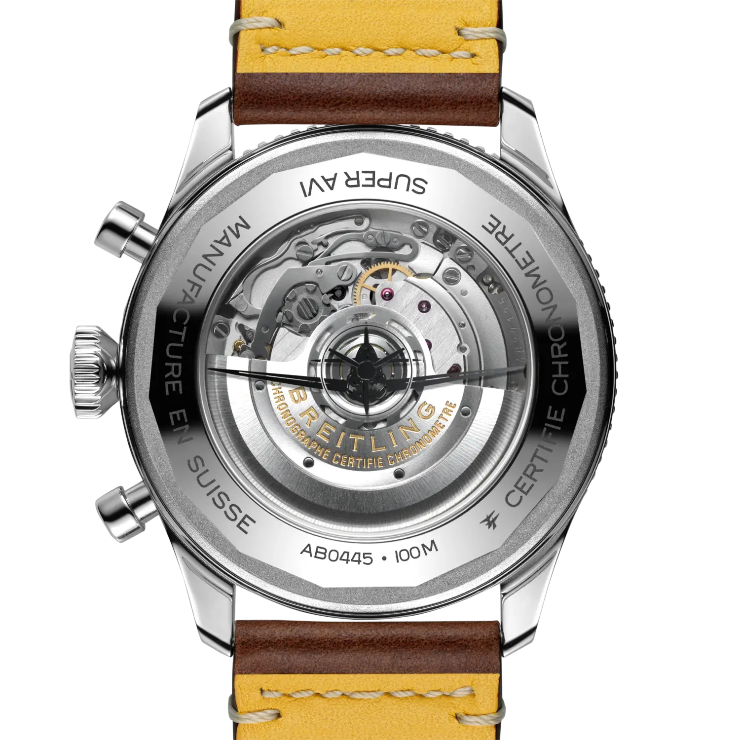 Breitling AB04452A1L1X1 Watch - B04 GMT 46 Watch Japan Official (Image 4)