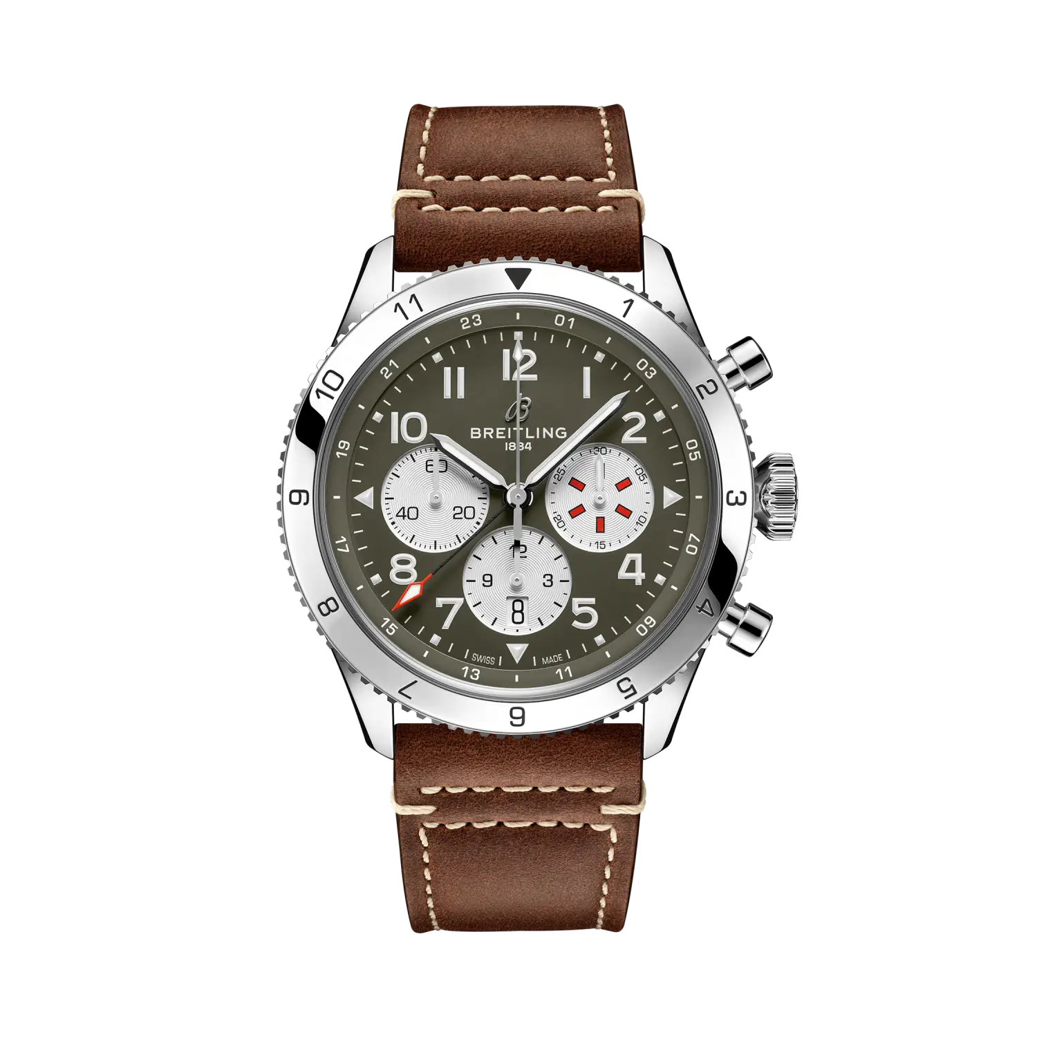 Breitling AB04452A1L1X1 Watch - B04 GMT 46 Watch Japan Official