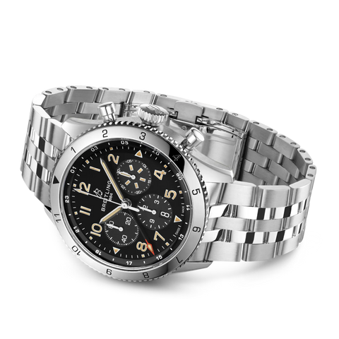 Breitling AB04453A1B1A1 Watch - B04 GMT 46 P-51 Watch Japan Official (Image 3)
