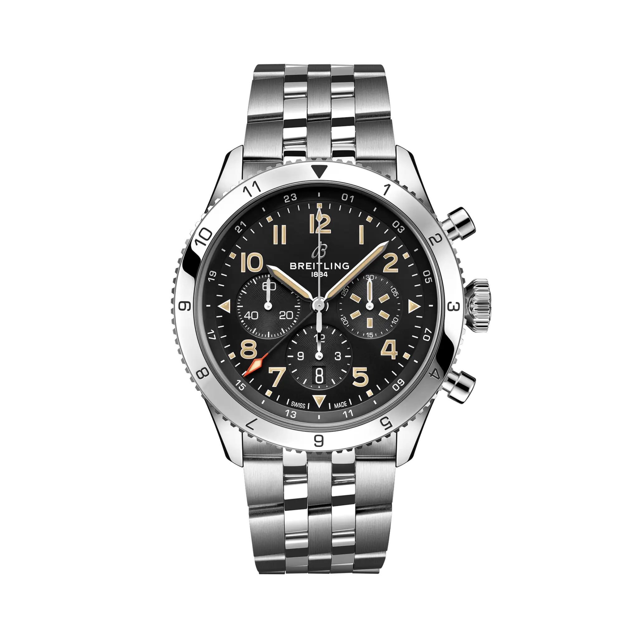 Breitling AB04453A1B1A1 Watch - B04 GMT 46 P-51 Watch Japan Official