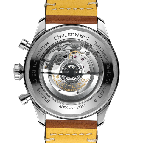 Breitling AB04453A1B1X1 Watch - B04 GMT 46 P-51 Watch Japan Official (Image 4)