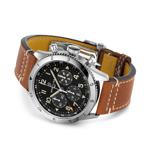 Breitling AB04453A1B1X1 Watch - B04 GMT 46 P-51 Watch Japan Official (Image 3)