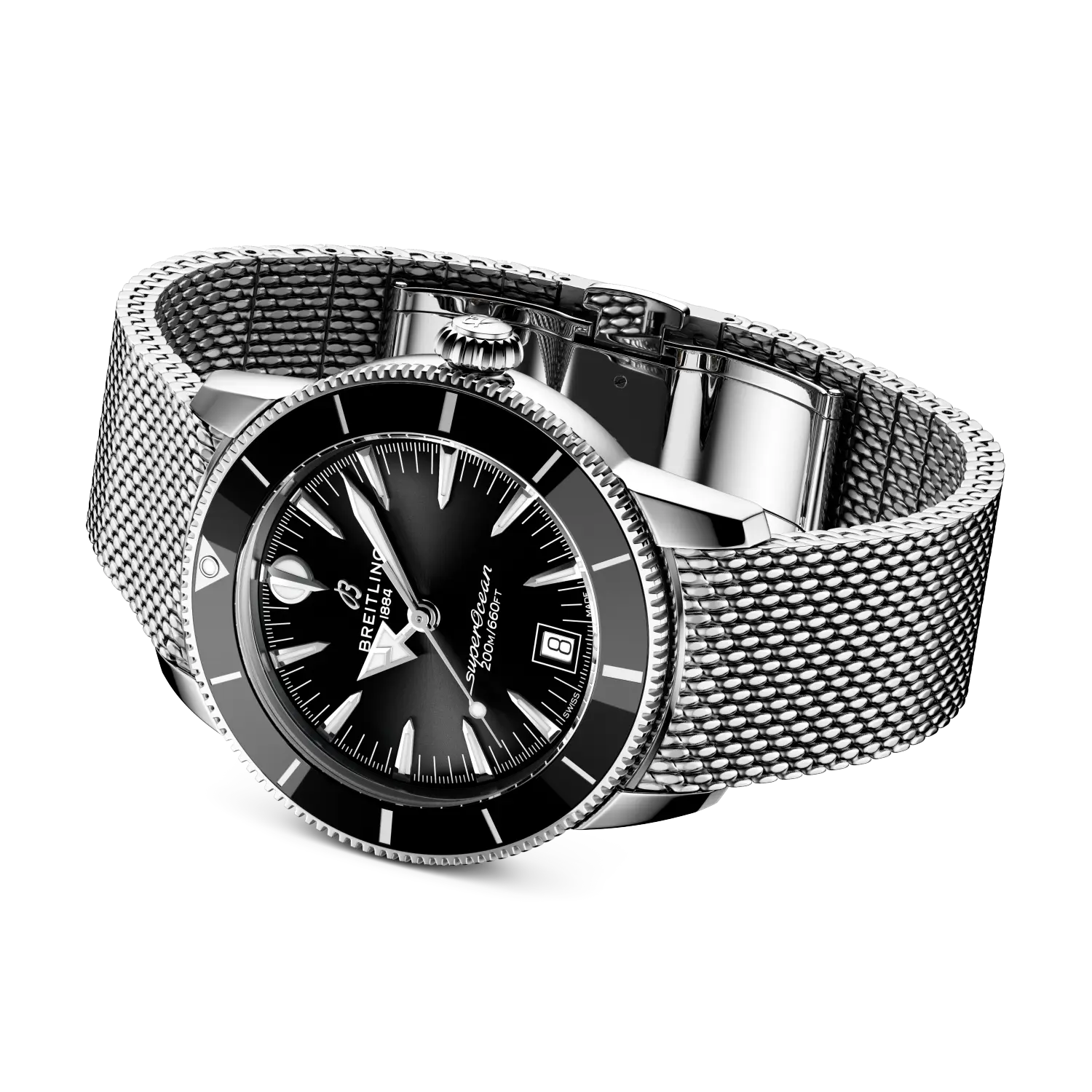 Breitling AB3110241B1A1 Watch - Chronometer Automatic Stainless Steel 43mm Water Resistant Sapphire Crystal (Image 3)