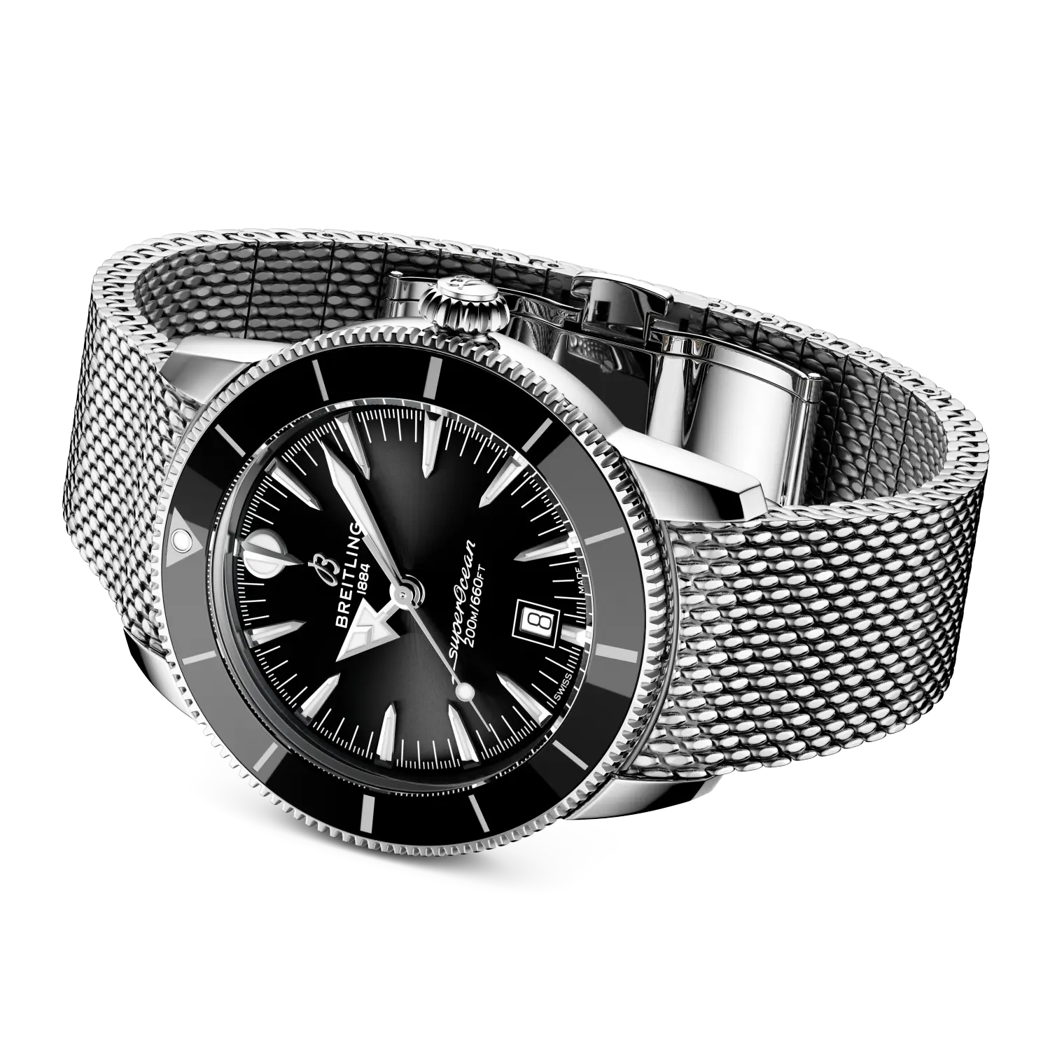 Breitling AB3112241B1A1 Watch - Chronograph Automatic Stainless Steel 43mm Water Resistant 100m Sapphire Crystal (Image 3)
