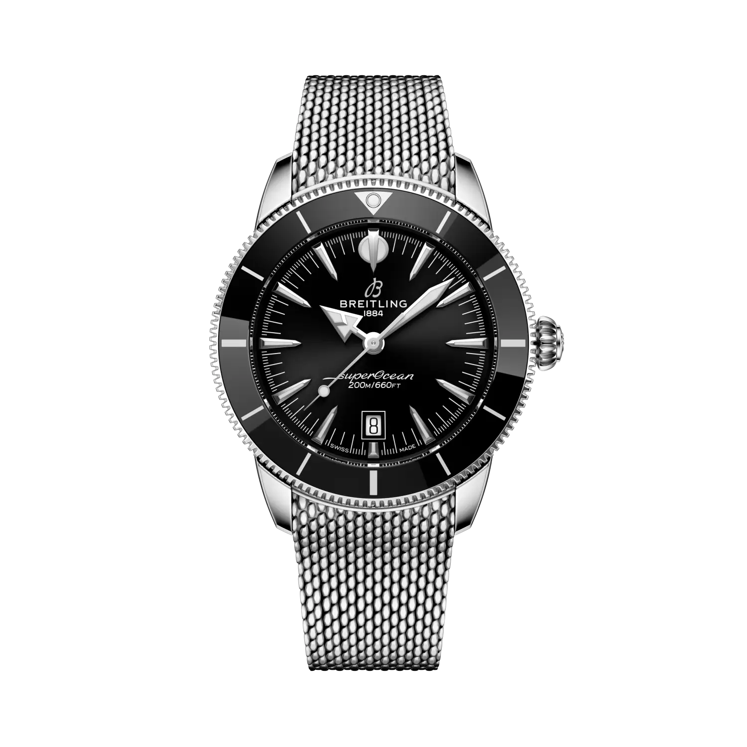 Breitling AB3112241B1A1 Watch - Chronograph Automatic Stainless Steel 43mm Water Resistant 100m Sapphire Crystal