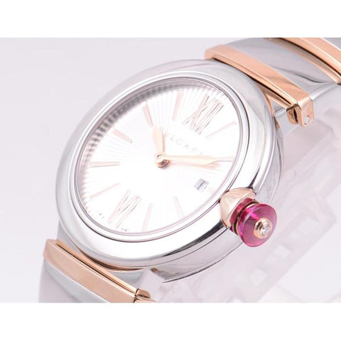 BVLGARI Lvcea Silver Watch with 2-Year Warranty [Parallel Import] LU28C6SSPGD