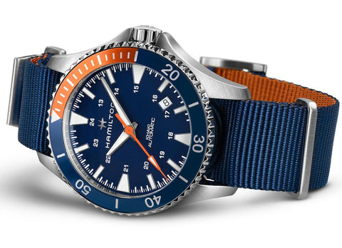 Hamilton H82365941 Watch - Khaki Navy Scuba Auto