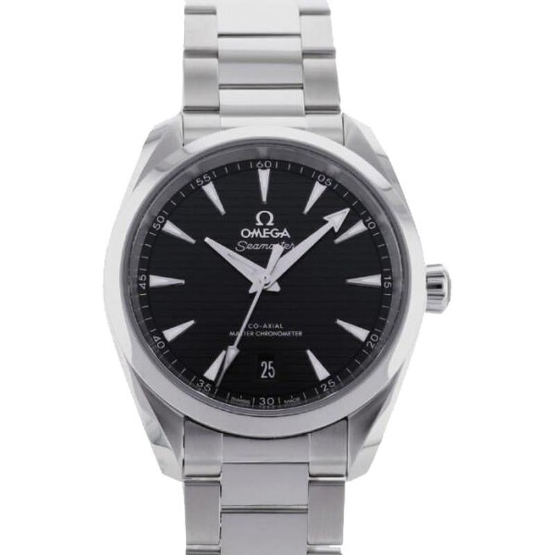 OMEGA 220.10.38.20.01.001 Watch - Seamaster Aqua Terra 5-Year Warranty [Parallel Import] Black