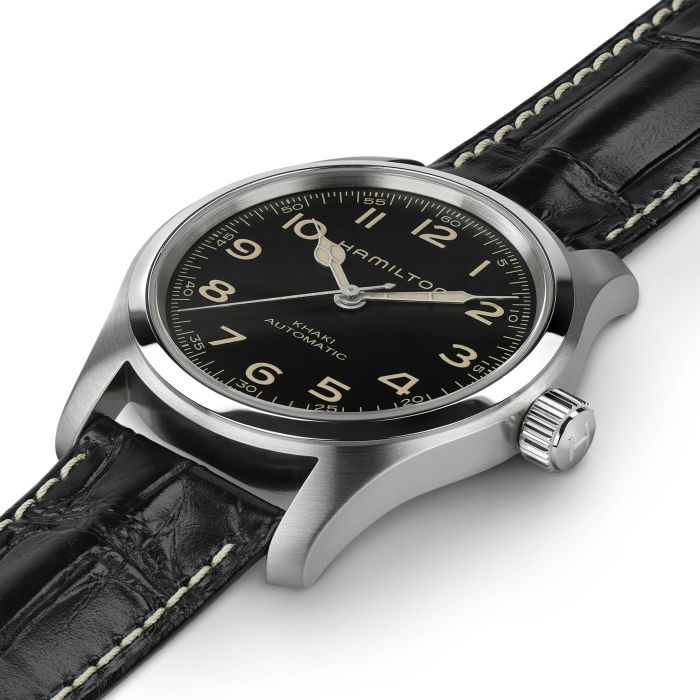 Hamilton H70605732 Watch - Khaki Field Murph 42mm Bracelet Bundle (Image 3)