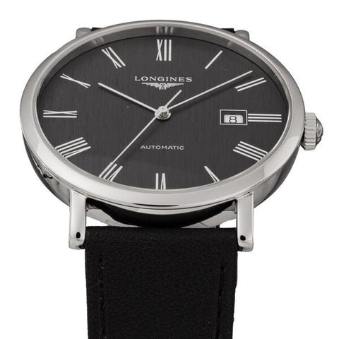 Longines Men's Leather Belt Watch Parallel Import with 2-Year Warranty L4.911.4.71.2