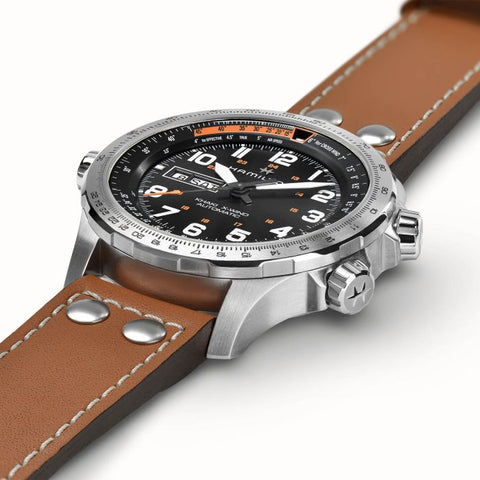 Hamilton H77755533 Watch - Khaki Aviation X-Wind Day Date Auto (Image 2)