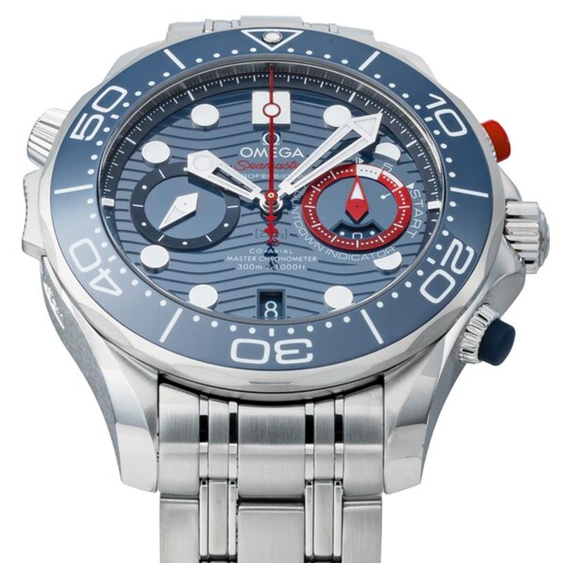 OMEGA 210.30.44.51.03.002 Watch - Seamaster Diver 300M Blue 5-Year Warranty [Parallel Import] (Image 3)