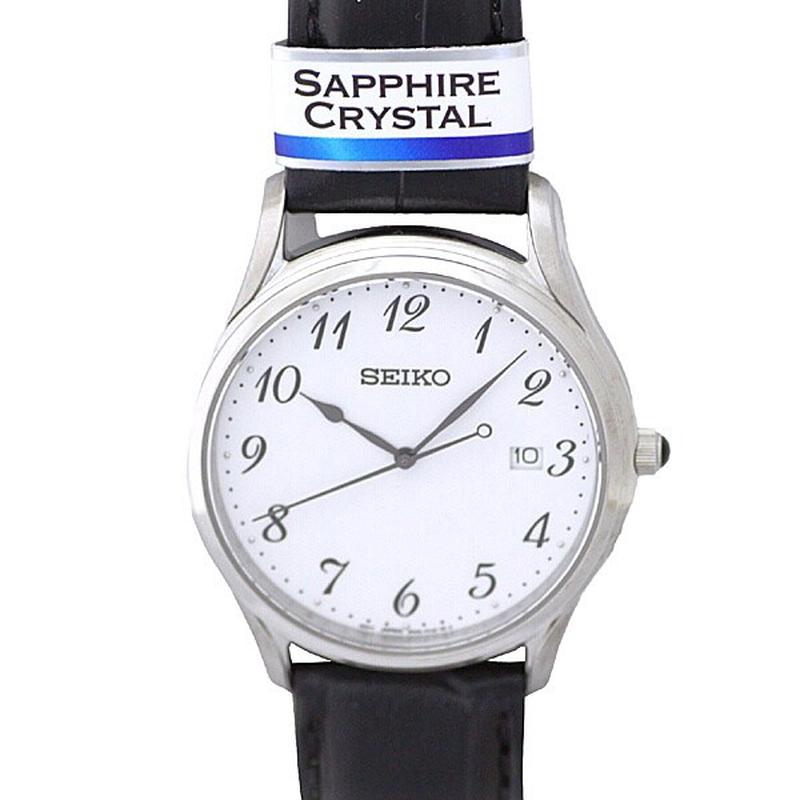 SEIKO SUR303P1 Watch - Men's Classic White Analog Quartz Casual Watch