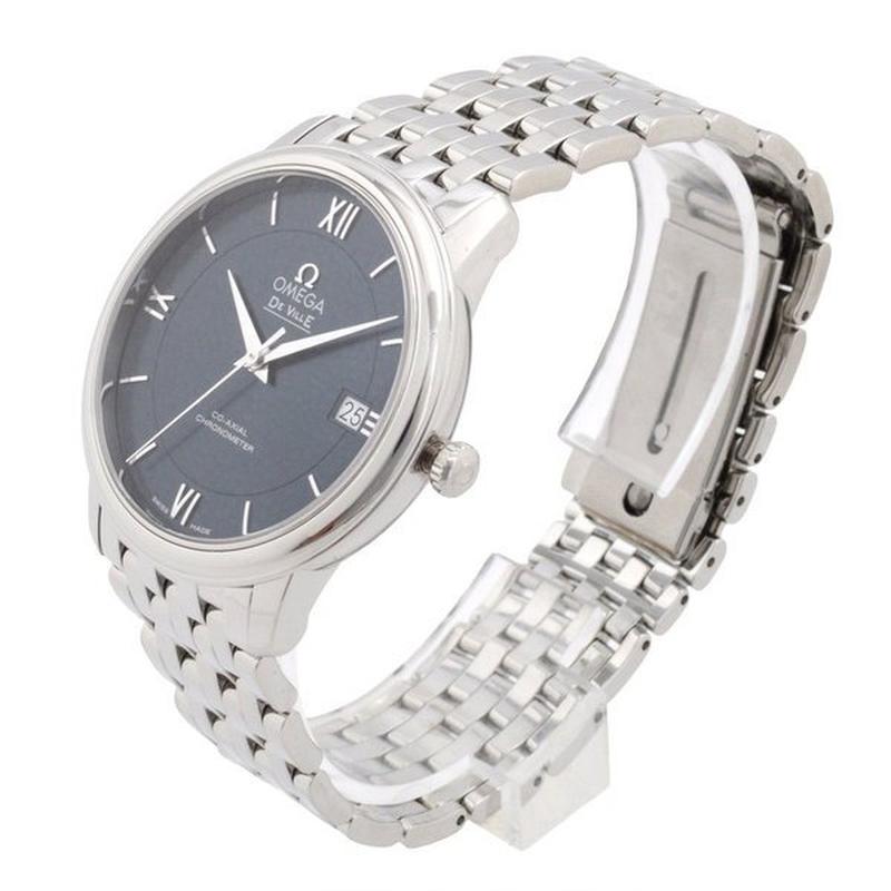 OMEGA 424.10.37.20.03.001 Watch - De Ville Prestige 5-Year Warranty Blue [Parallel Import] (Image 2)