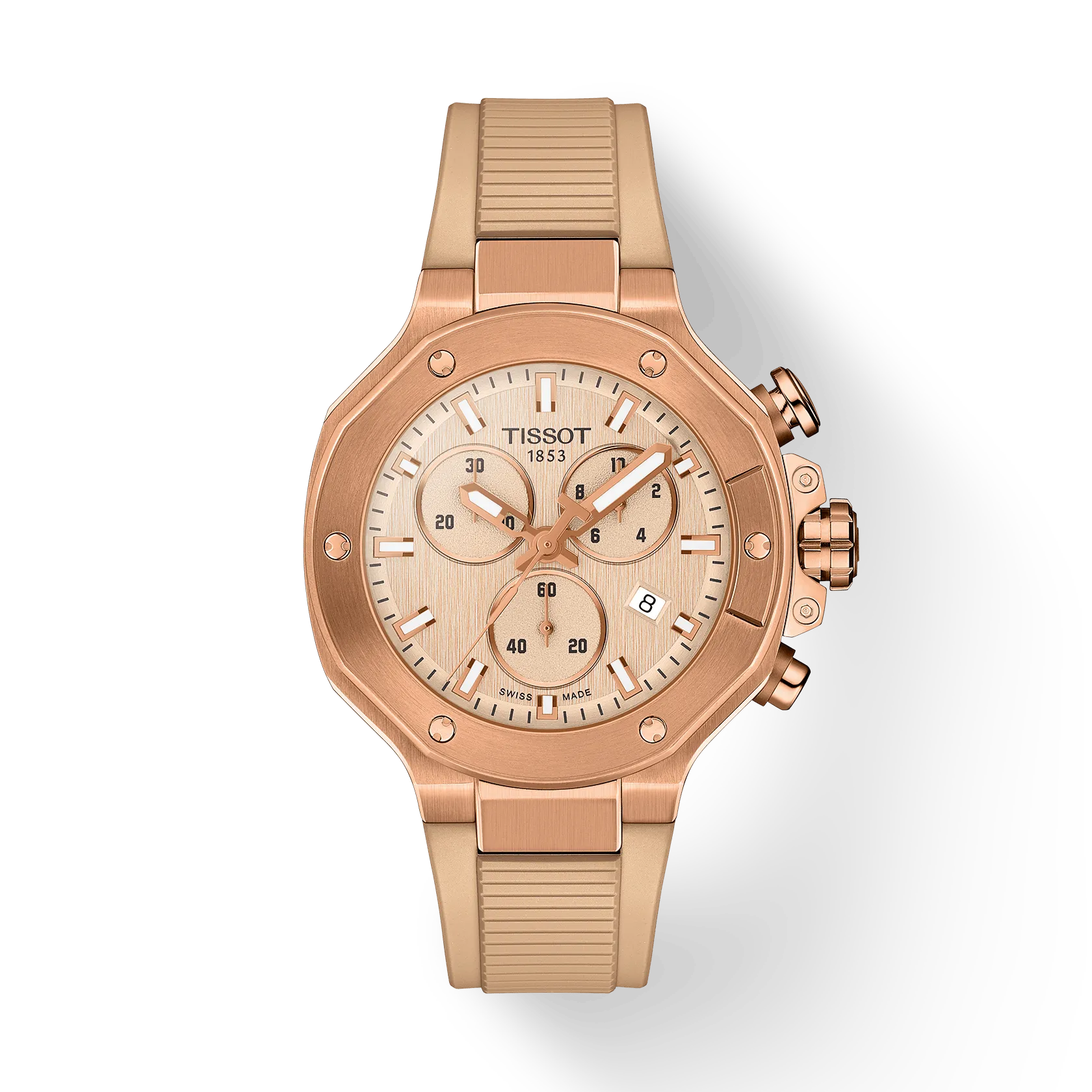 TISSOT T141.817.37.501.00 Watch - Swiss Automatic Movement Elegant Silver Dial Stainless Steel Case Water Resistant (Image 2)