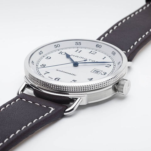 Hamilton H77715553 Watch - Khaki Navy Pioneer Auto (Image 4)
