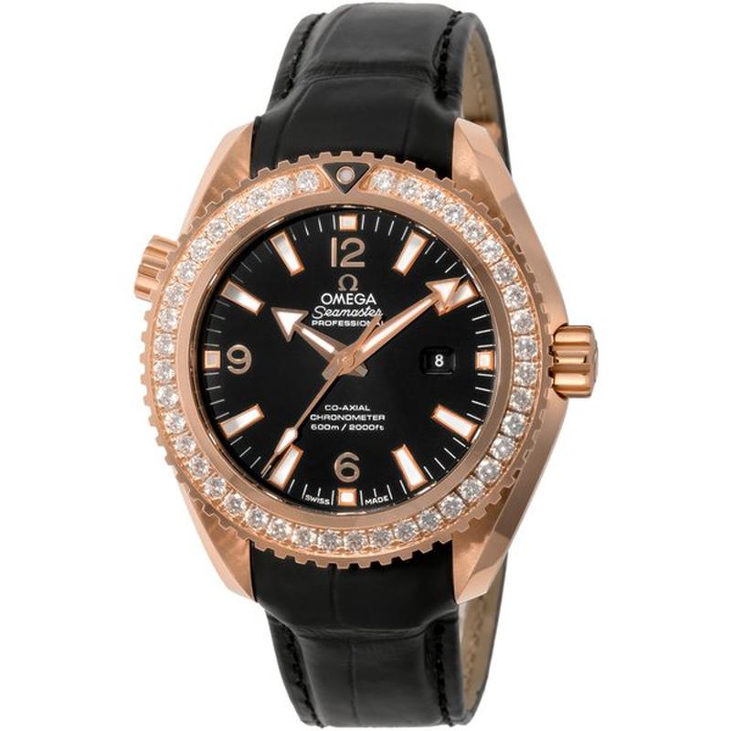 OMEGA 232.58.38.20.01.001 Watch - Seamaster Planet 600M Black Parallel Import with 5-Year Warranty - Model Number:
