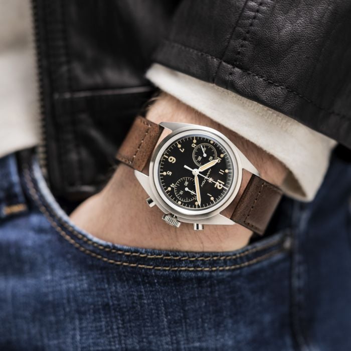 Hamilton H76409530 Watch - Khaki Aviation Pilot Pioneer Mechanical Chrono (Image 5)