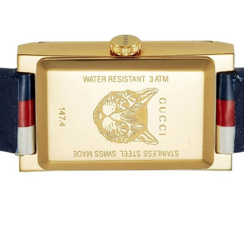 GUCCI G-Frame Red Watch with 2-Year Warranty YA147409 [Parallel Import]