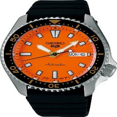 SEIKO 5 Sports SRPL89K1 Automatic Orange Dial Men's Watch