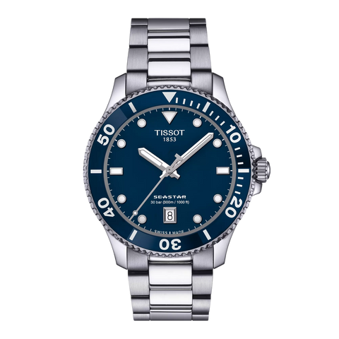 TISSOT T120.410.11.041.00 Swiss Automatic Movement Stainless Steel Case Water Resistant Elegant Design