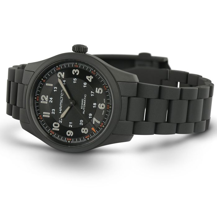 Hamilton H70215130 Watch - Khaki フィールド Titanium Auto (Image 4)