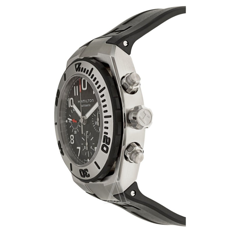 Hamilton H78716333 Watch - Khaki ネイビー Khaki Navy Sub Auto Chrono (Image 4)