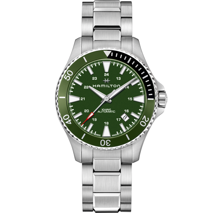 Hamilton H82375161 Watch - Khaki Navy Scuba Auto