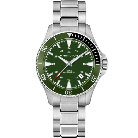 Hamilton H82375161 Watch - Khaki Navy Scuba Auto