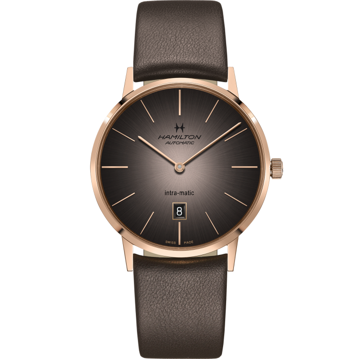 Hamilton H38745501 Watch - American Classic Intra-Matic Auto