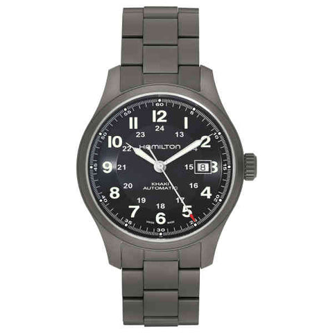 Hamilton H70565133 Watch - Khaki Field Khaki Titanium Auto (Image 5)