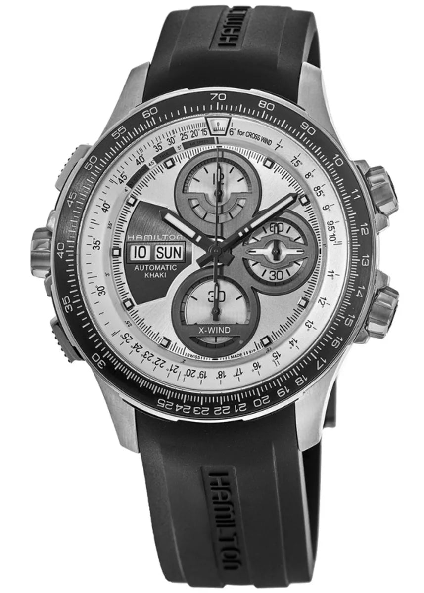 Hamilton H77726351 Watch - Khaki Aviation X-Wind Auto Chrono