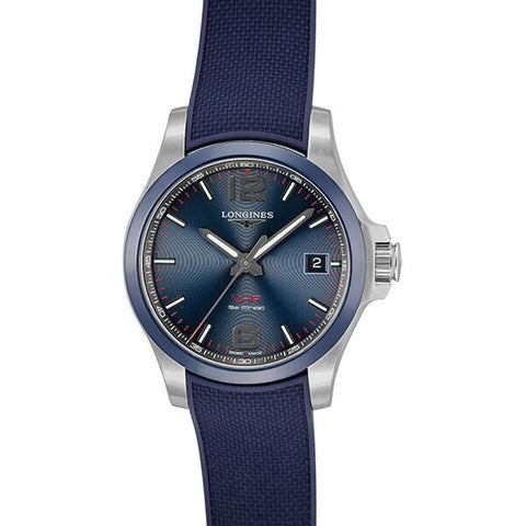 Longines Conquest V.H.P. [Conquest V.H.P.] 2-Year Warranty Blue L3.719.4.96.9 [Parallel Import]