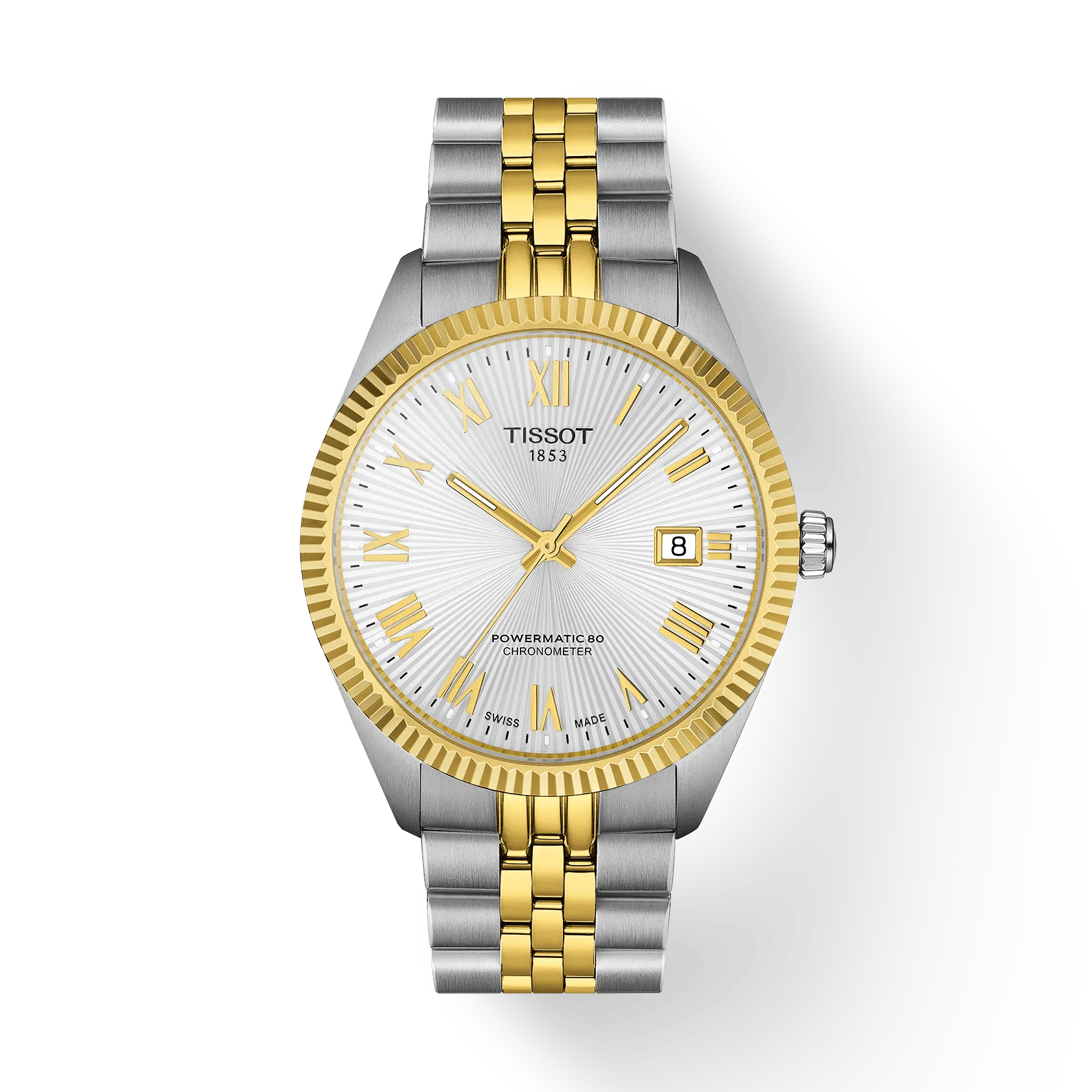 TISSOT T156.408.22.033.00 Watch - Swiss Automatic Watch - Elegant Stainless Steel - Water Resistant - Sapphire Crystal (Image