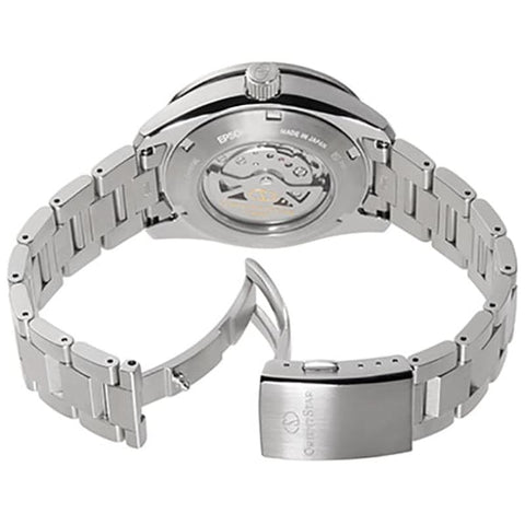 Orient Men's Orient Star Contemporary Avant-Garde Skeleton Automatic Mechanical Stainless Steel Watch RK-AV0A02S