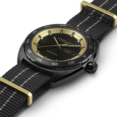 Hamilton H35425730 Watch - American Classic Pan Europ Day Date Auto (Image 8)