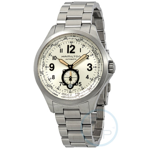 Hamilton H76655123 Watch - Khaki Aviation Khaki QNE Auto (Image 3)