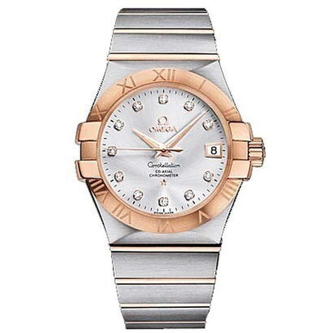 OMEGA Constellation 5-Year Warranty Silver (Case: Red Gold) 123.20.35.20.52.001 [Parallel Import]